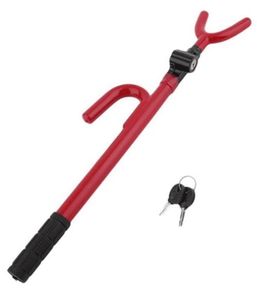 Universeel anti-diefstal stuurwielslot - rood SY11102