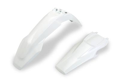 UFO PLAST Mudguard set ufo husqvarna white