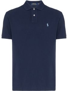 Polo Ralph Lauren polo à logo brodé - Bleu