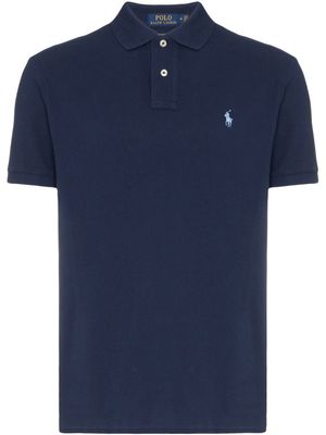 Polo Ralph Lauren polo à logo brodé - Bleu