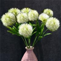 10 stuks kunst bloemen paardebloem kunststof bloem bruiloft huis Valentine decoratie (wit)
