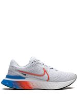 Nike React Infinity Run FK 3 "Grey Bright Crimson" sneakers - Blanc