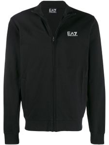 Ea7 Emporio Armani veste bomber à logo - Noir