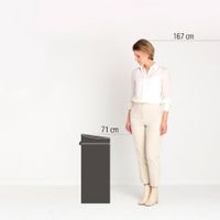 Brabantia Touch Bin 30 Liter Soft Beige - thumbnail