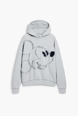 Denim sweatshirt Mickey Mouse™ - WHITE - S