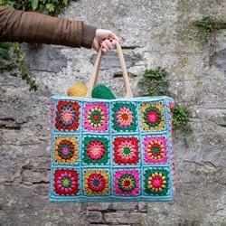 Hippe Granny Square Tas XL Haakpakket