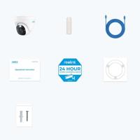 Reolink P334 - Slimme 4K 8MP Ultra HD PoE-beveiligingscamera voor buiten ondersteunt 256 GB en detectie van personen/voertuigen/huisdieren