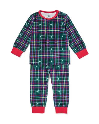 HEMA War Child babypyjama velours ruiten multi (multi)