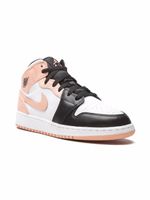 Jordan Kids baskets mi-montantes Air Jordan 1 'Arctic Orange' - Blanc