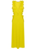 Christopher Esber robe longue Carina - Vert