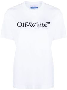 Off-White t-shirt Bookish en coton à logo imprimé - Blanc