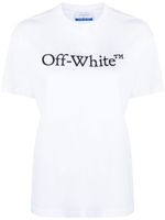 Off-White t-shirt Bookish en coton à logo imprimé - Blanc - thumbnail