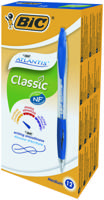 BIC Atlantis pennen blauw doos BIC Atlantis pennen blauw doos