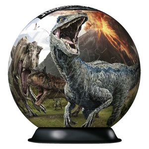 Ravensburger - puzzelbal jurassic world 72st.
