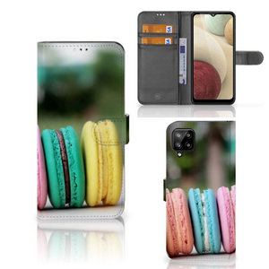 Samsung Galaxy A12 Book Cover Macarons