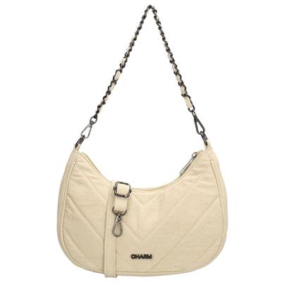 Charm London Schoudertasje Hollywood Beige
