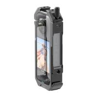 Ulanzi C-X3 metalen cage voor Insta360 X3 met cold shoe mount en 1/4" schroefgaten