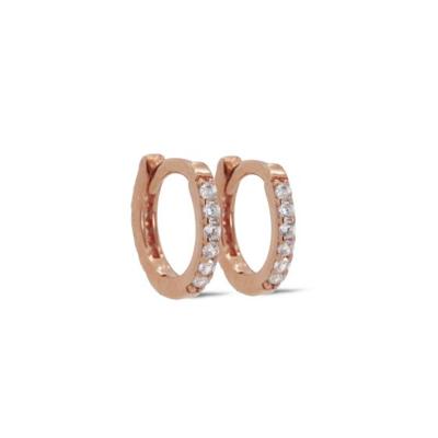 Karma Oorringen Hinged Hoops Beau | Rosé