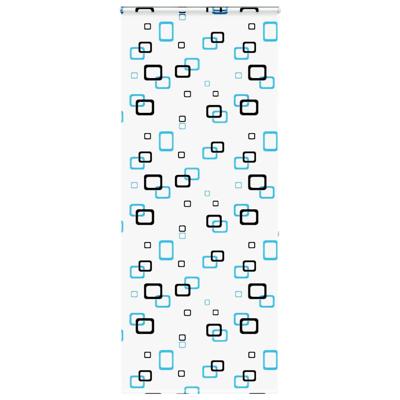 Doucherolgordijn met cassette 110x240 cm stofbreedte 106 cm
