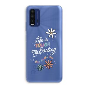 Tough Life: Xiaomi Redmi 9T Transparant Hoesje