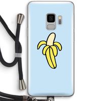 Banana: Samsung Galaxy S9 Transparant Hoesje met koord