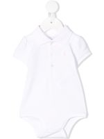 Ralph Lauren Kids body à logo brodé - Blanc