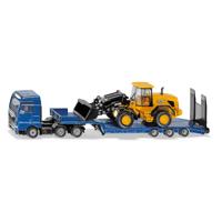 Siku MAN LKW vrachtwagen met JCB op trailer 1790