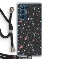 Terrazzo N°16: Oppo Find X3 Neo Transparant Hoesje met koord