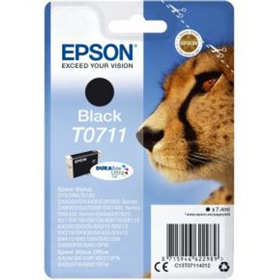 Epson C13T07114022 7.4ml 250pagina's Zwart inktcartridge