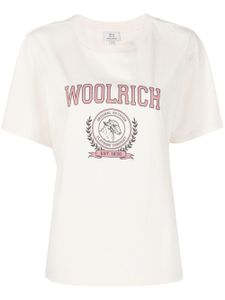 Woolrich t-shirt Woolrich Ivy en coton - Tons neutres