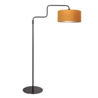 Steinhauer VloerlampBloeba zwart met oranje kap - 4168ZW