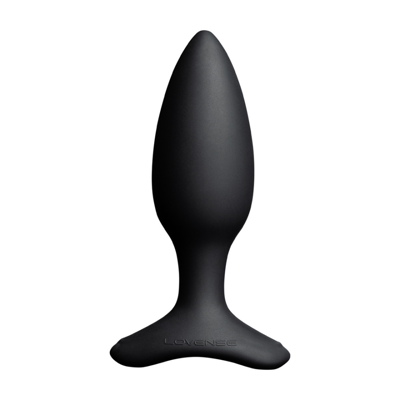 Lovense Hush 2 - App-bestuurde Vibrerende Buttplug - 1,5 / 3,8 cm - Zwart