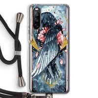 Golden Raven: Sony Sony Xperia 10 III Transparant Hoesje met koord