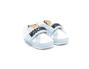 Moschino Baby Bear Sneakers 75821 Wit/Blauw - Maat 16 - Kleur: WitBlauw | Soccerfanshop