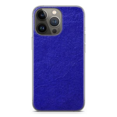 Majorelle Blue: iPhone 13 Pro Transparant Hoesje