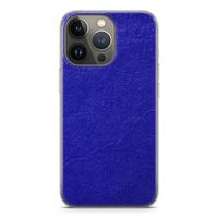 Majorelle Blue: iPhone 13 Pro Transparant Hoesje