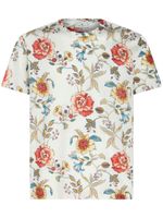 ETRO floral-print cotton T-shirt - Blanc