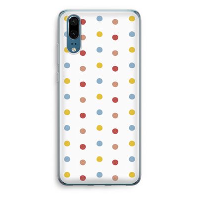 Bollen: Huawei P20 Transparant Hoesje