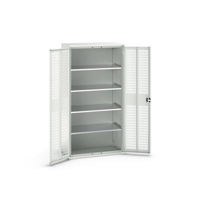 Bott Verso Kast Gevleugelde Deuren | 1050x550x1000mm | 4 Legborden | RAL 7035 - 16926770.16