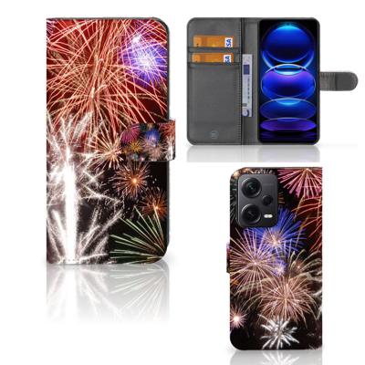 Xiaomi Poco X5 Pro | Note 12 Pro 5G | Wallet Case | met Pasjes | Vuurwerk