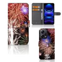 Xiaomi Poco X5 Pro | Note 12 Pro 5G | Wallet Case | met Pasjes | Vuurwerk