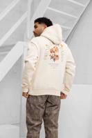 Project X Paris Gothic Roses Hoodie Heren Beige - Maat L - Kleur: Beige | Soccerfanshop