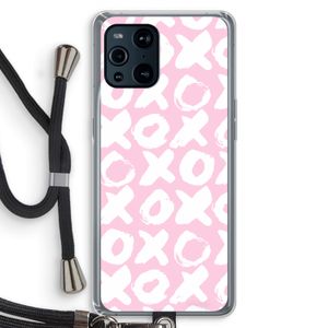 XOXO: Oppo Find X3 Transparant Hoesje met koord