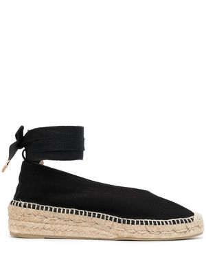 Castañer espadrilles compensées Gea - Noir