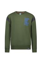 B.Nosy Jongens sweater - Ravi - Militairy groen - thumbnail
