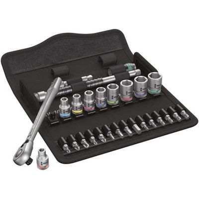 Wera 8100 SA 11 Zyklop Metal-ratelset, 28-delig gereedschapsset