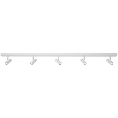 Nordlux Spot Omari 5 lichts balk L 118 cm wit