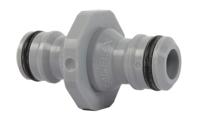 Dubbele nippel (pvc) op kaart - Talentools