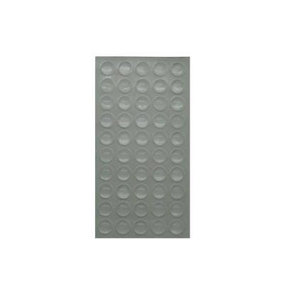 Set van 50 stootdoppen / siliconendruppels / geluidsdempers 10 x 1,5 mm