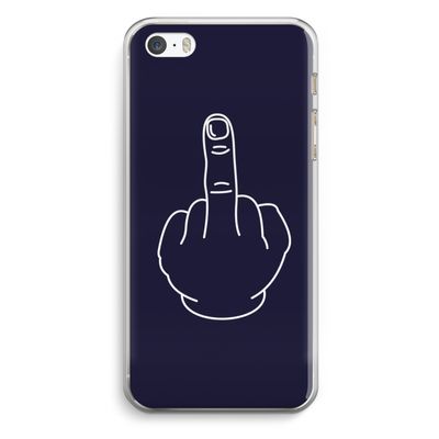 F**k U: iPhone 5 / 5S / SE Transparant Hoesje